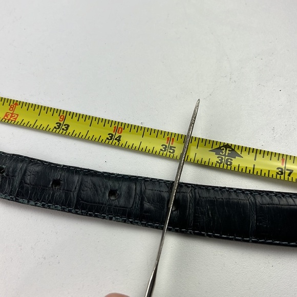 Brighton Black Leather Belt size Large - Picture 9 of 10